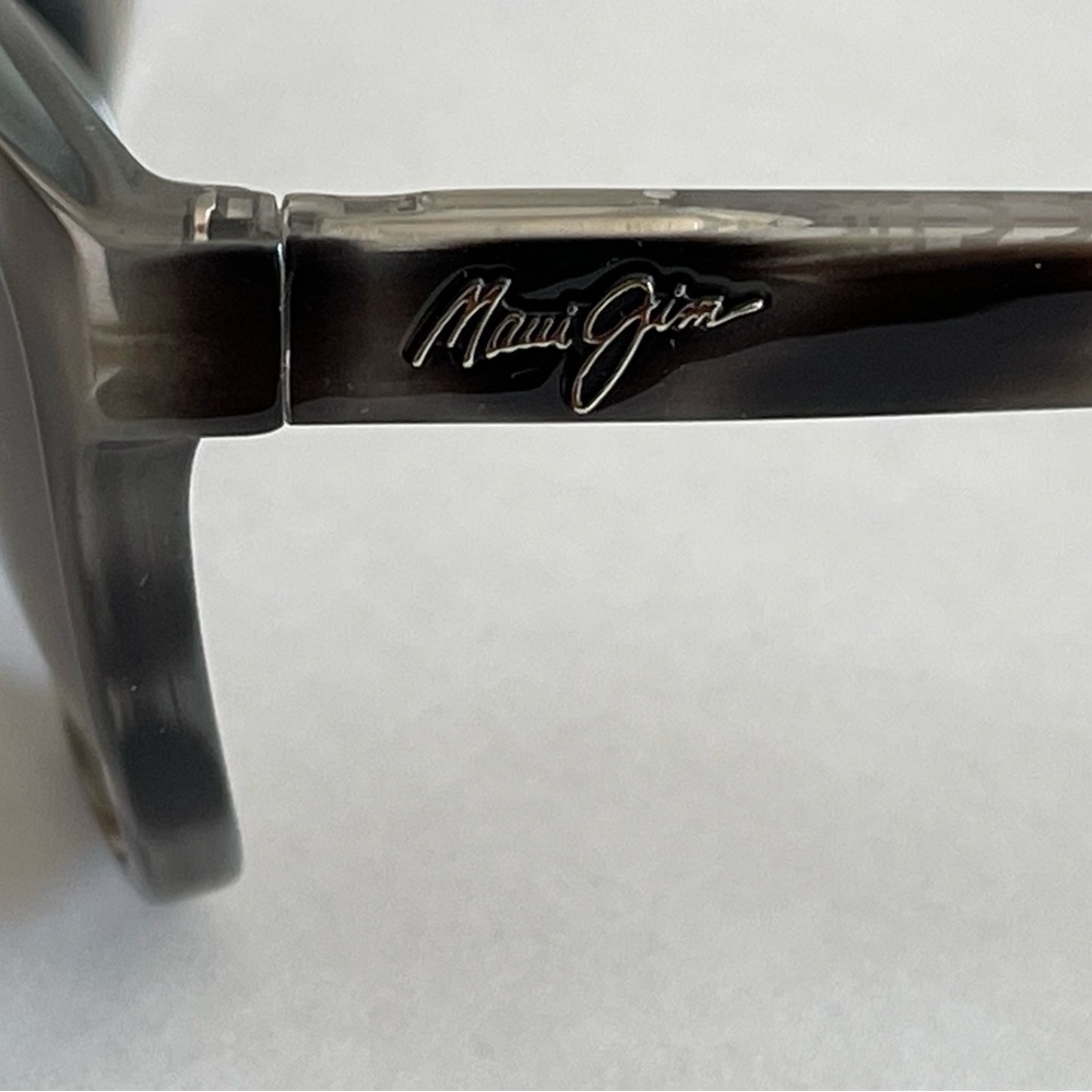 Maui Jim Honi MJ758 Sunglasses Gray Tortoise Polarized Cat Eye w Case - Picture 8 of 16
